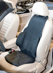ADJUST - Coussins lombaire et assise pour voiture - Coussin pour la  réduction du mal de dos en voiture grace à un soutien lombaire gonflable et  un calage latéral -