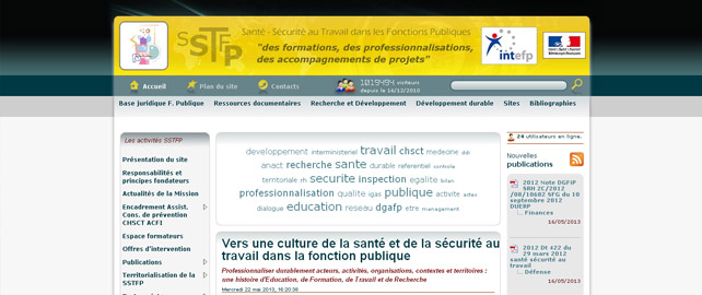 Succès du site internet de l’INTEFP dédié à la santé et la sécurité au travail dans la fonction publique